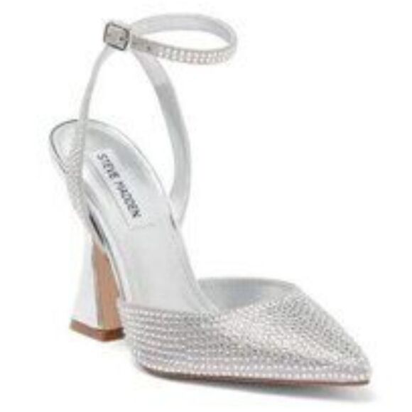 BRAND NEW STEVE MADDEN WOMEN'S RHINESTONE  HEEL PUMP - Picture 15 of 15